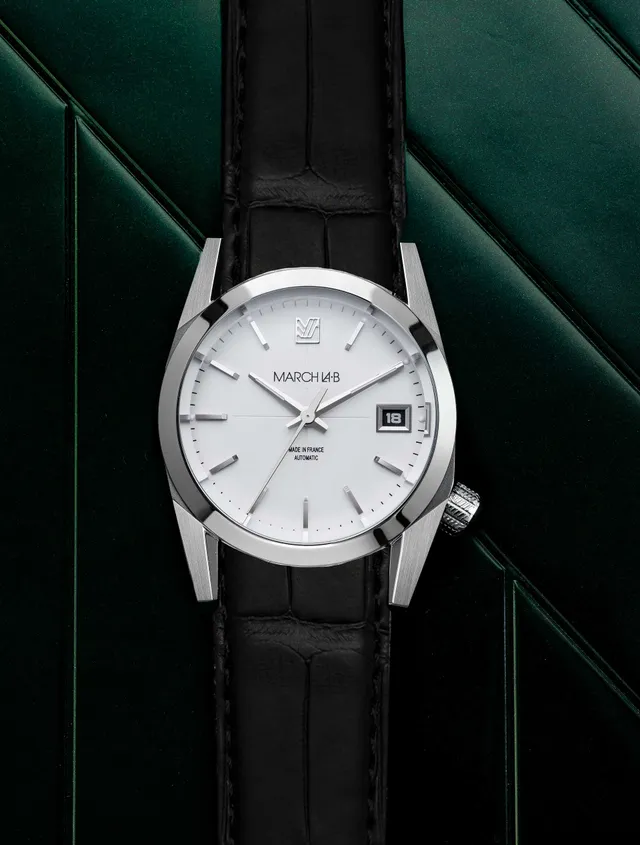 march-la-b-am69-automatique-white-36mm-mixte-100m image 1
