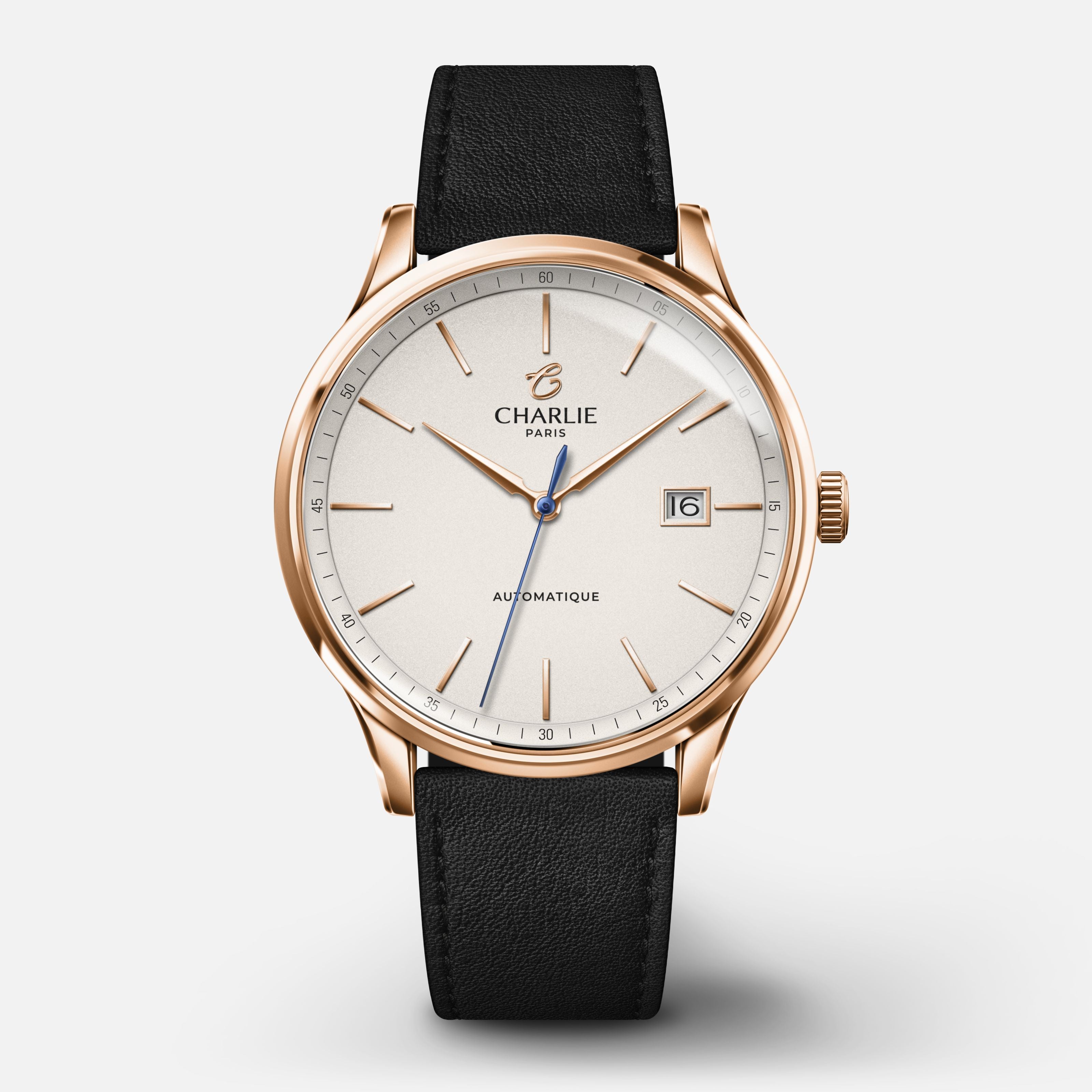 charlie-paris-initial-slim-dor-rose-montre-homme-automatique-40-mm-cadran-dor image 8