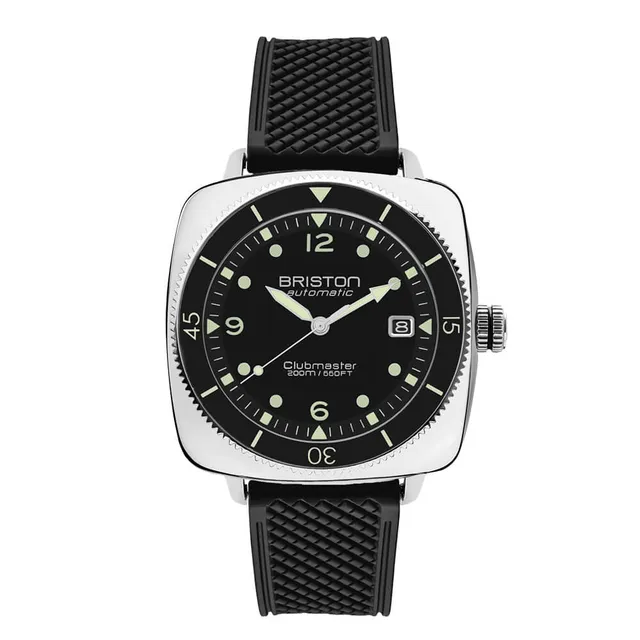 briston-clubmaster-legend-diver-automatique-40-mm-acier-noir-200m image 1