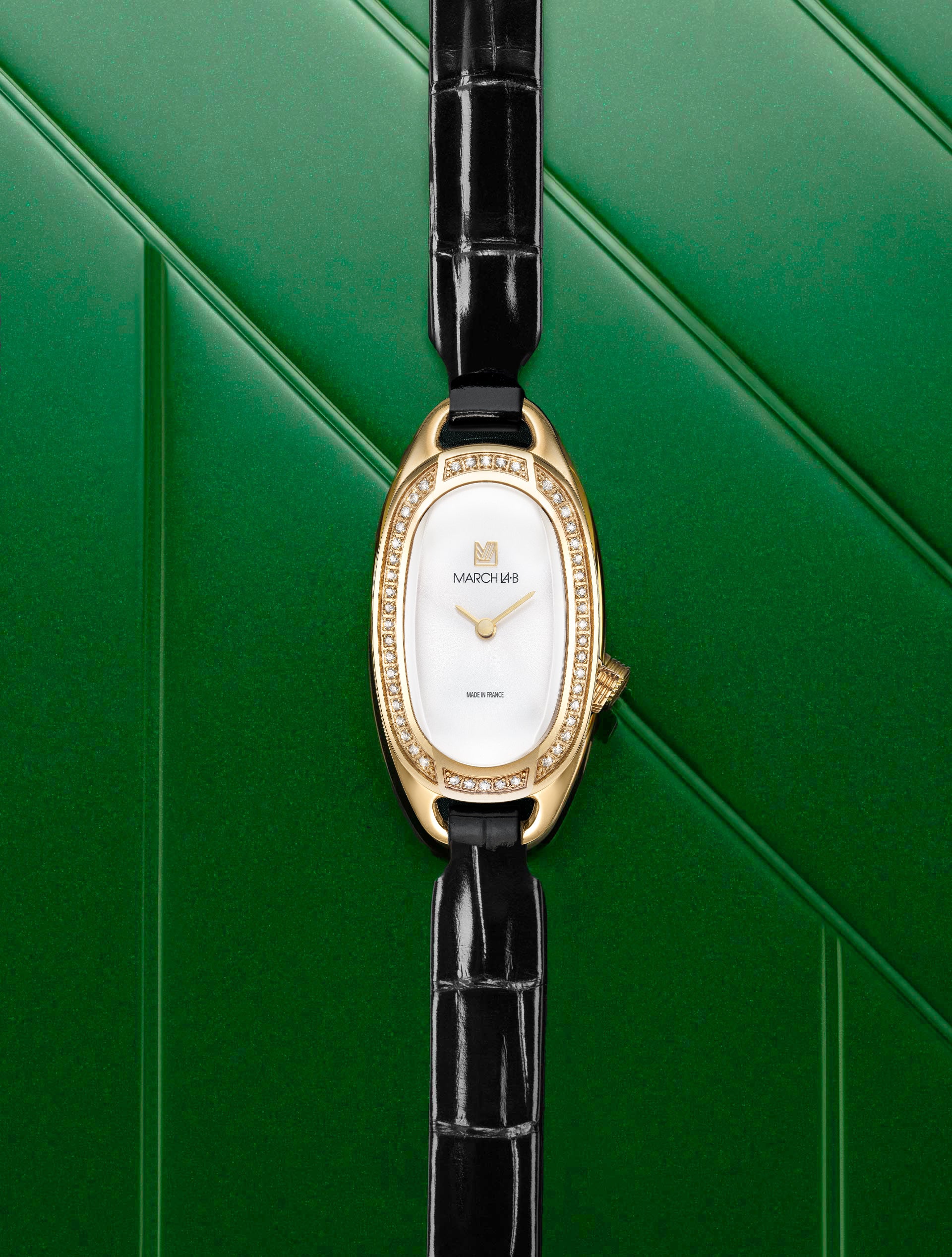 march-la-b-oblongue-diamants-or-18-carats-20-mm-montre-bijou-femme image 2
