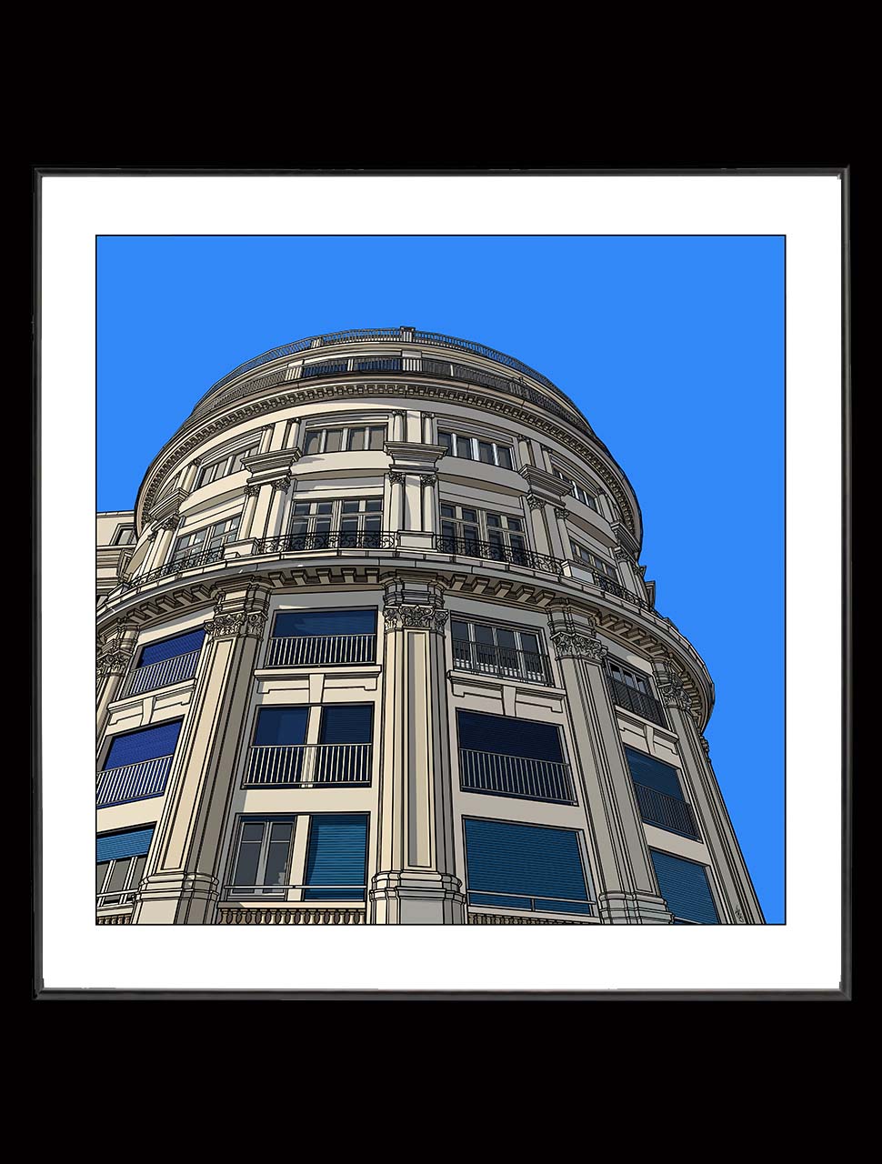 belza-illustration-lvus-l-a-btz-bellevue-affiche image 1
