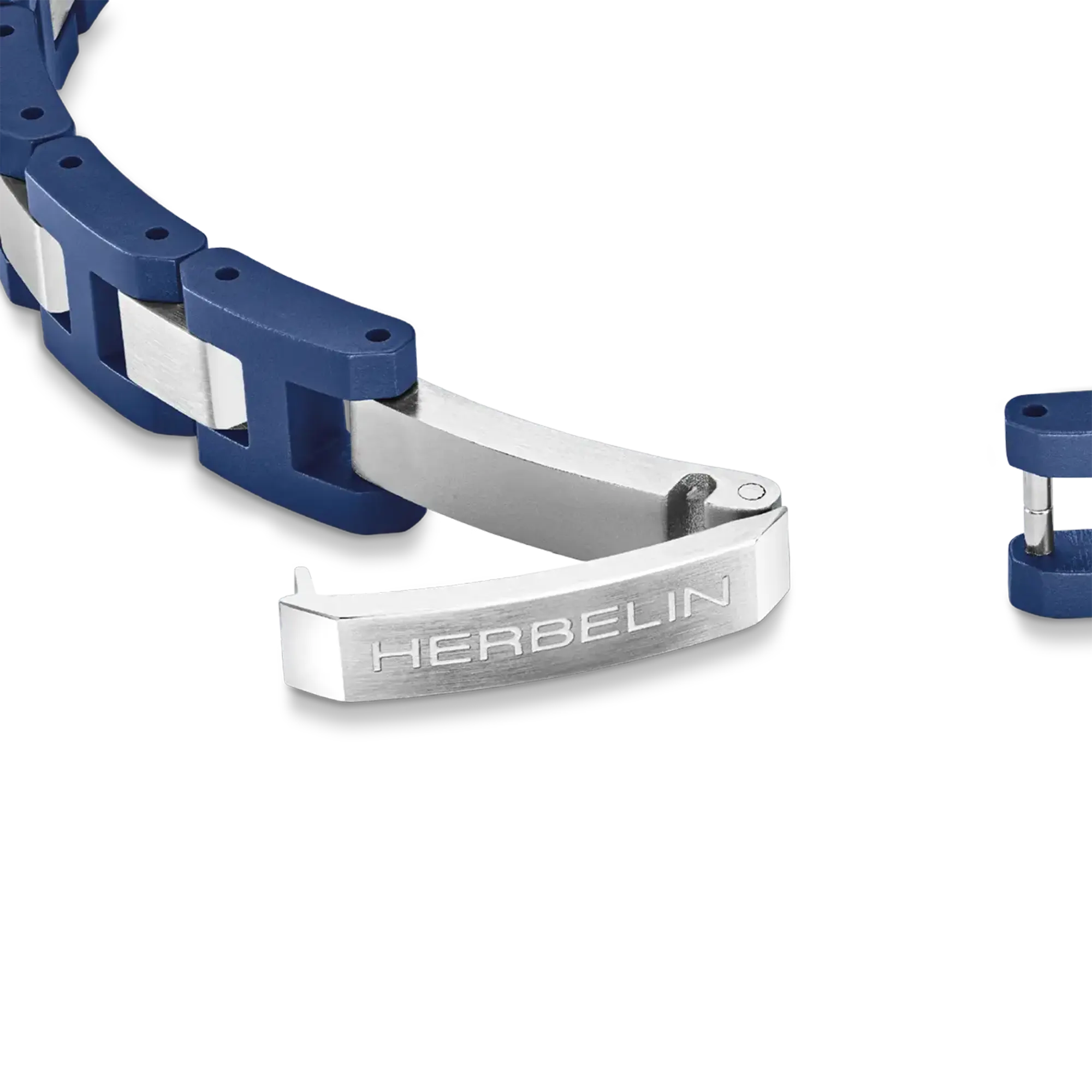 herbelin-cap-camarat-bracelet-homme-acier-c-ramique-bleue image 4