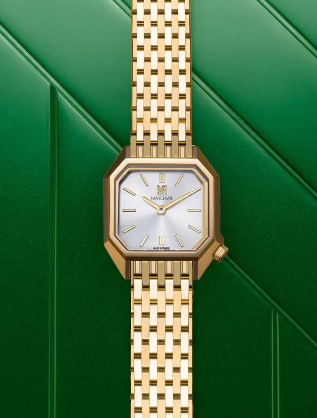 march-la-b-lady-mansart-continental-montre-femme-octogonale-26-mm image 1