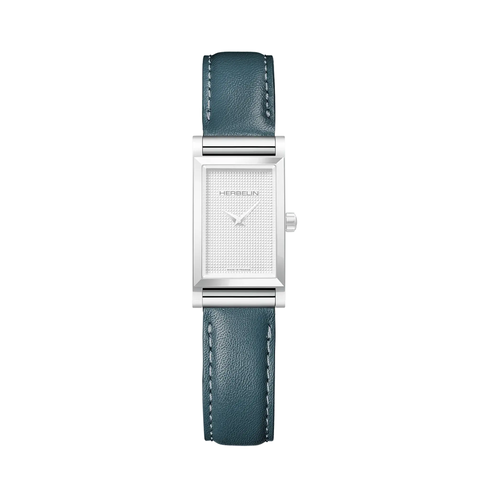 herbelin-antar-s-bracelet-simple-cuir-bleu-marine-bleu-canard image 2