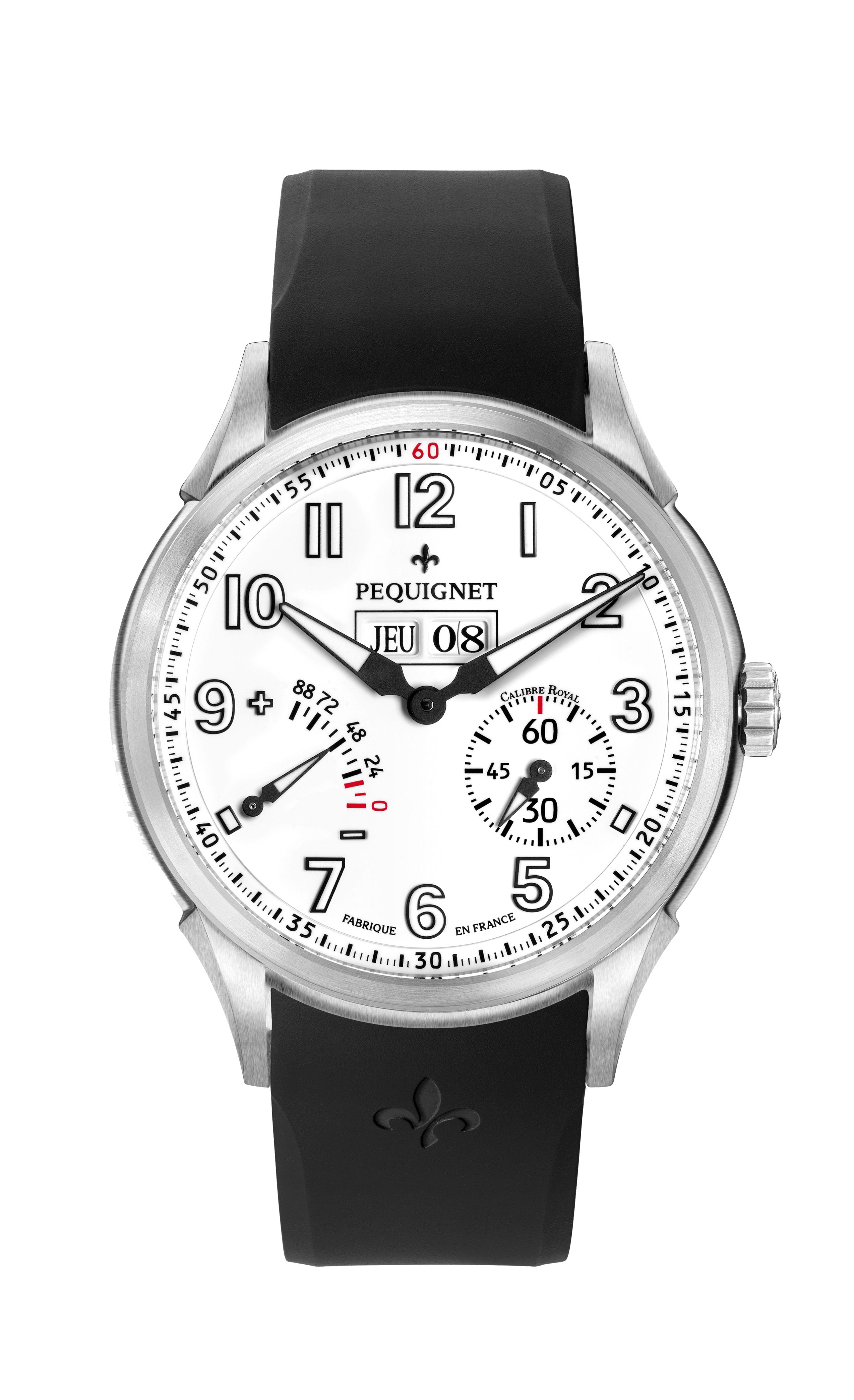 pequignet-royale-titane-montre-homme-pilote-44mm-calibre-royal image 2
