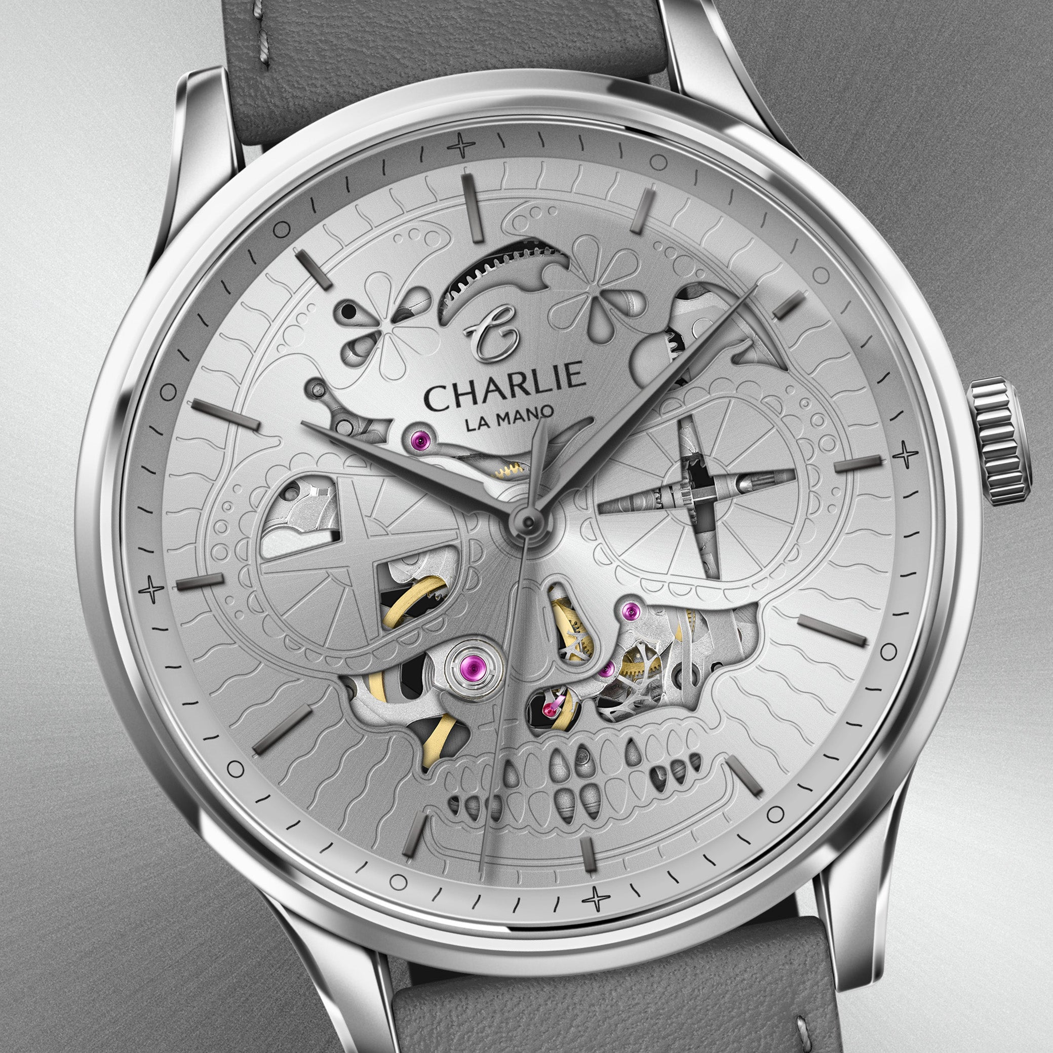montre-charlie-paris-initial-la-mano-automatique-40-mm image 2