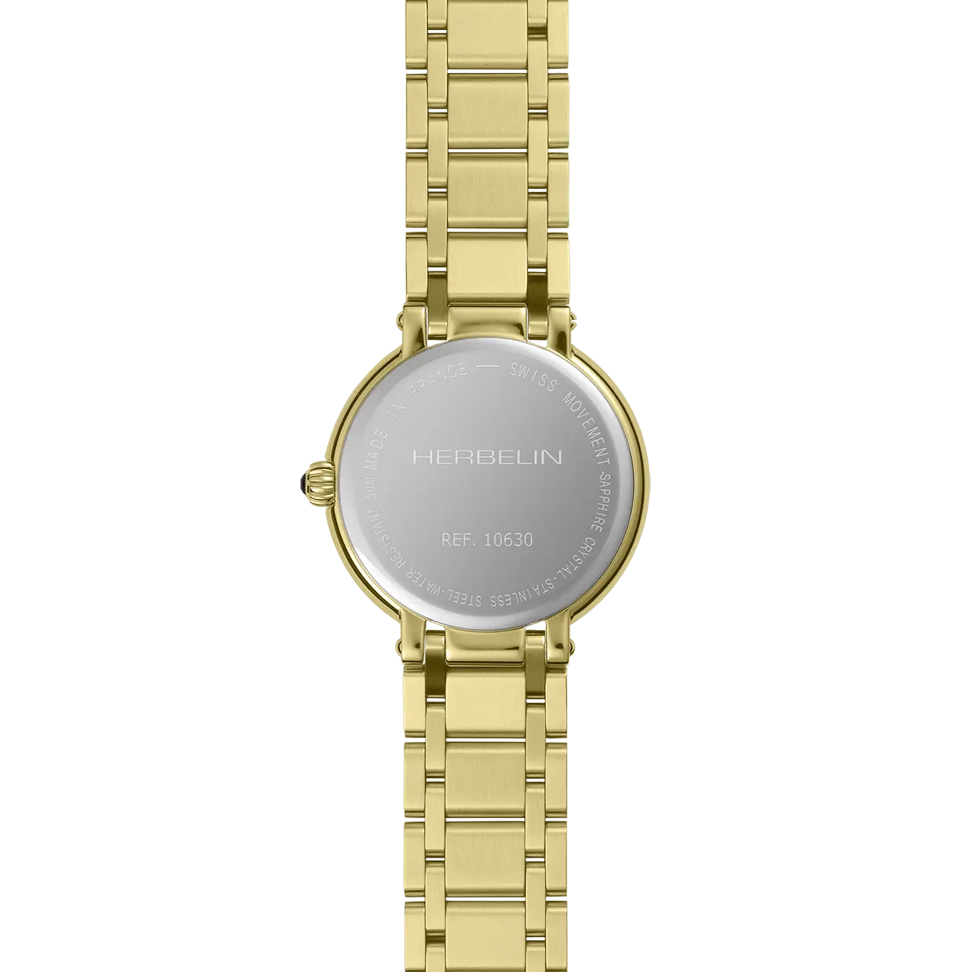 herbelin-galet-montre-femme-petite-seconde-pvd-or-jaune image 3