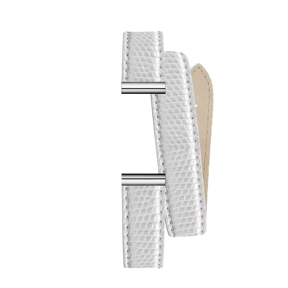 herbelin-antar-s-bracelet-double-tour-cuir-blanc-iguane image 1