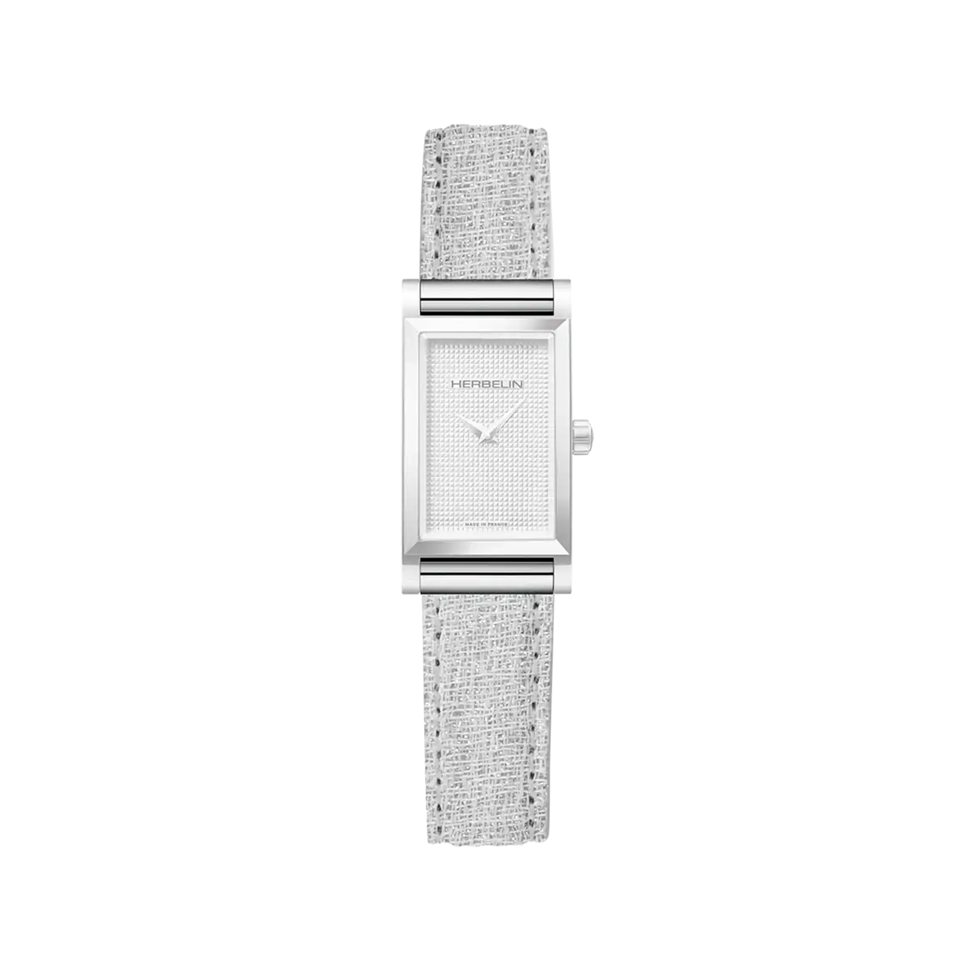 herbelin-antar-s-bracelet-simple-lin-gris-paillet-textile image 1