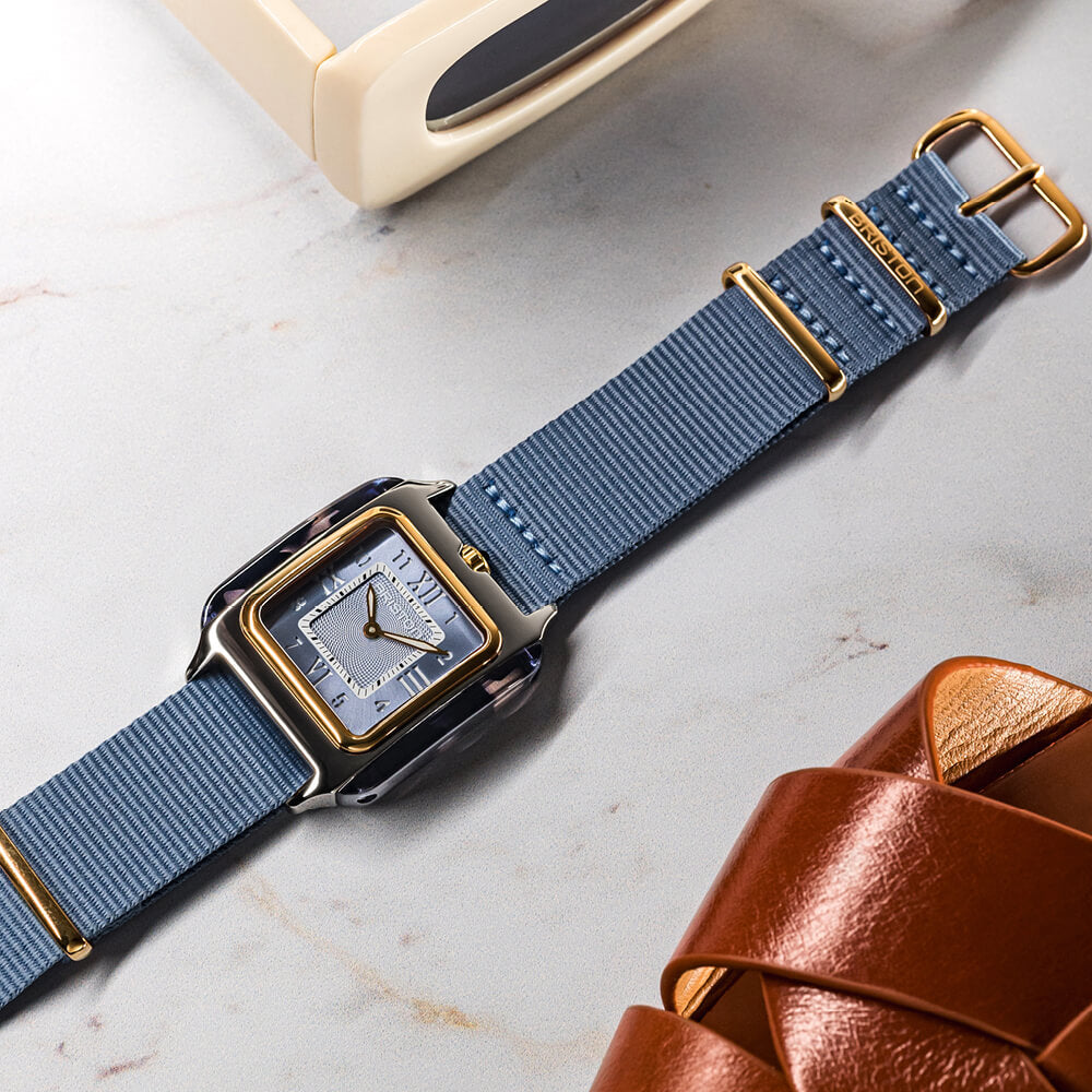 briston-streamliner-kennedy-spring-montre-hm-30-mm-or-bleu-glacier image 2