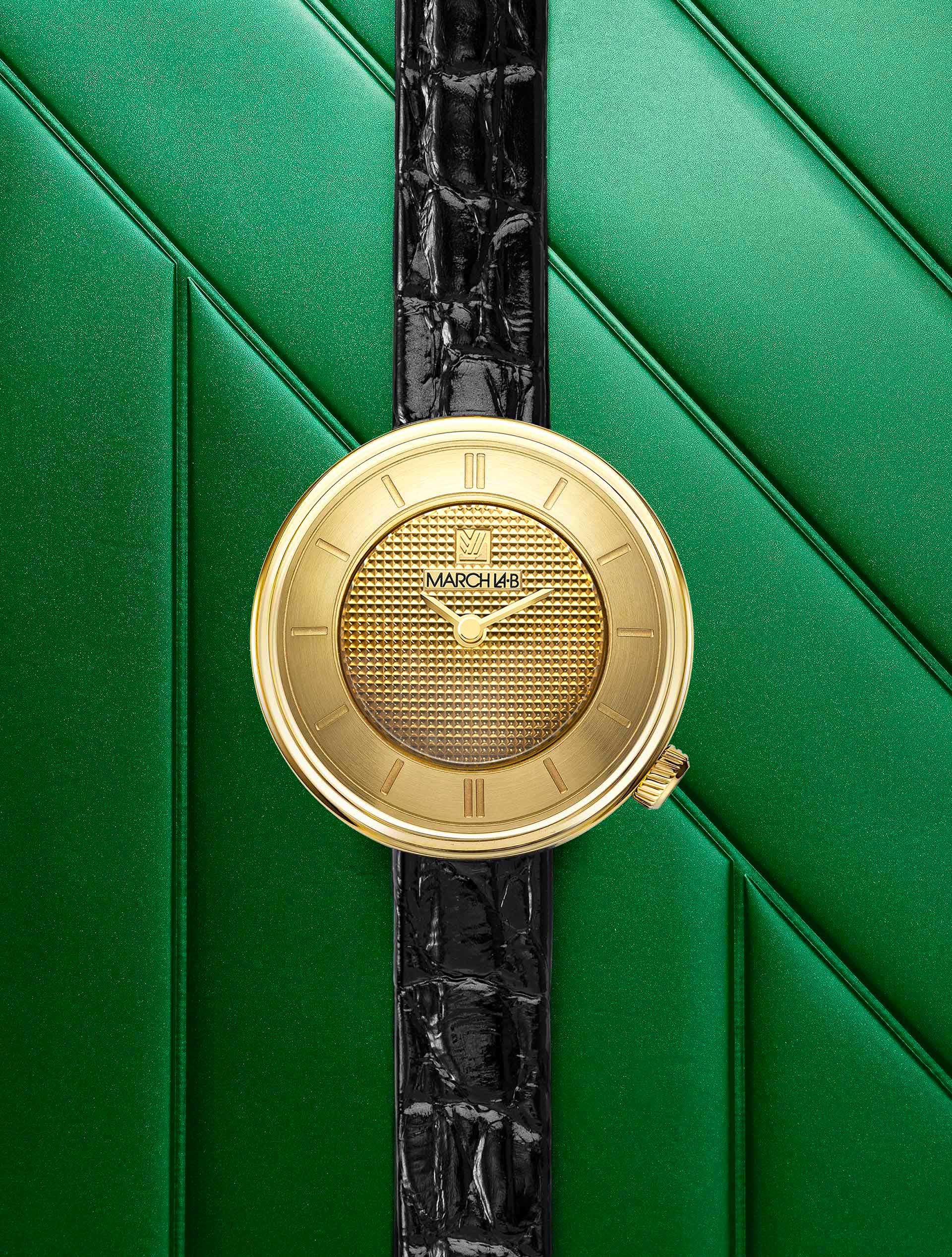 march-la-b-lady-volante-gold-montre-femme-disco-volante image 1