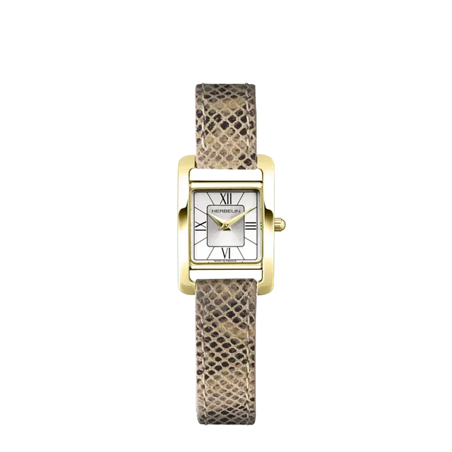 herbelin-ve-avenue-montre-femme-dor-quartz-cuir-fa-on-python image 1