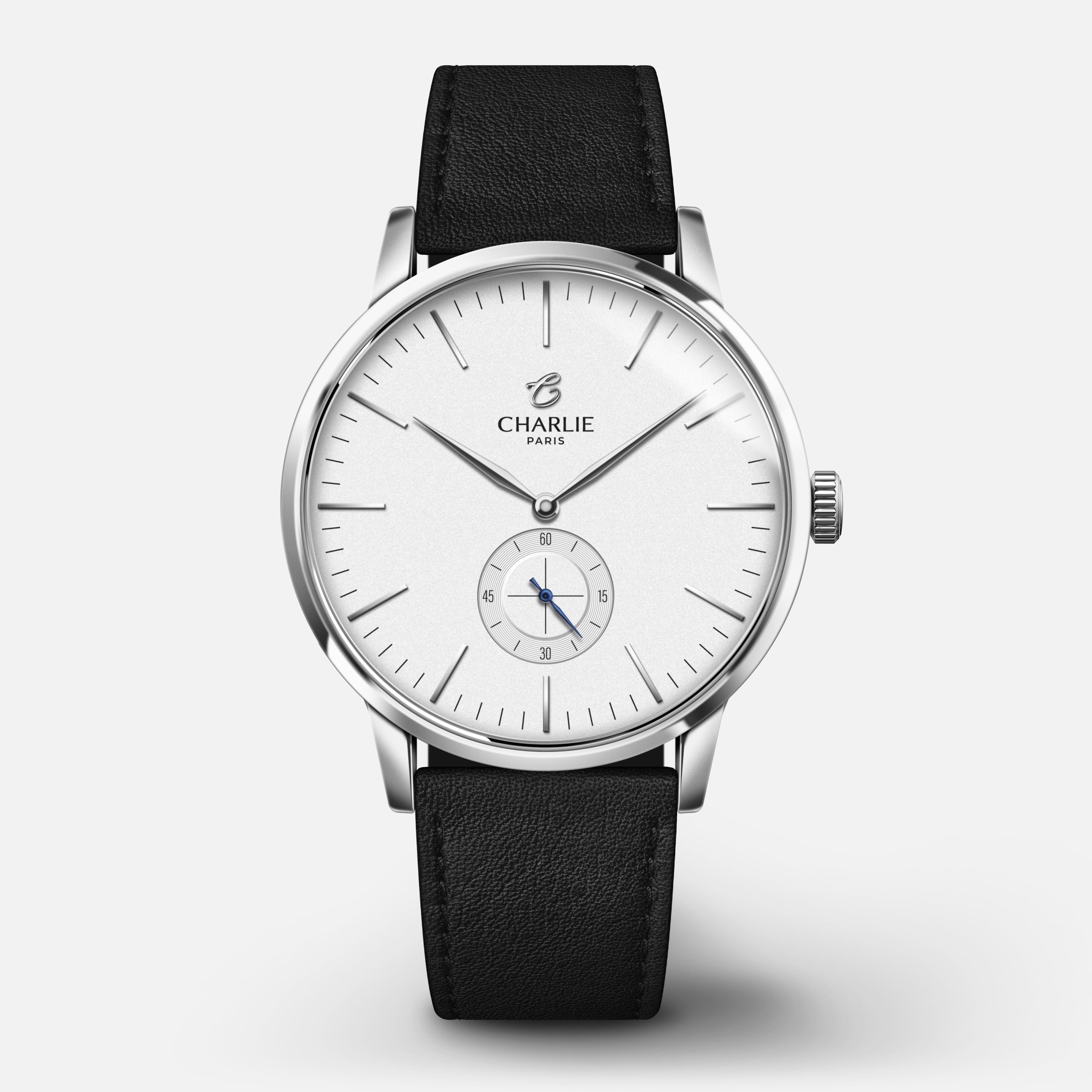 charlie-paris-horizon-montre-quartz-homme-39mm-cadran-blanc image 7