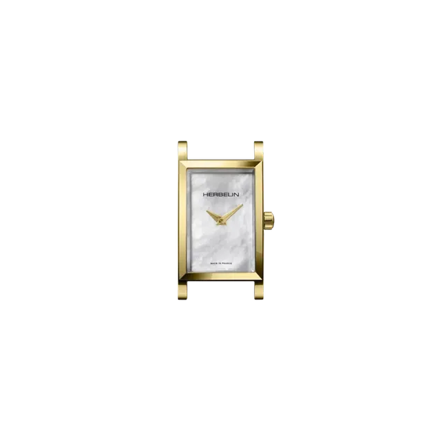 herbelin-antar-s-rectangle-dor-cadran-nacre-blanche-quartz image 1