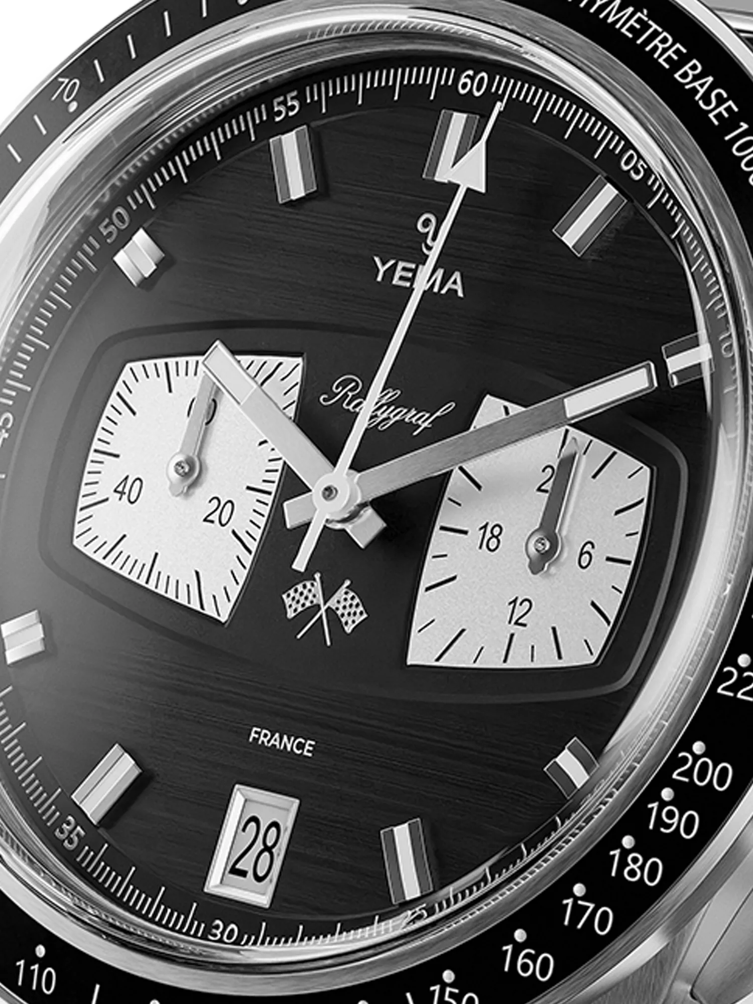 yema-rallygraf-meca-quartz-ii-reverse-panda-chronographe image 3