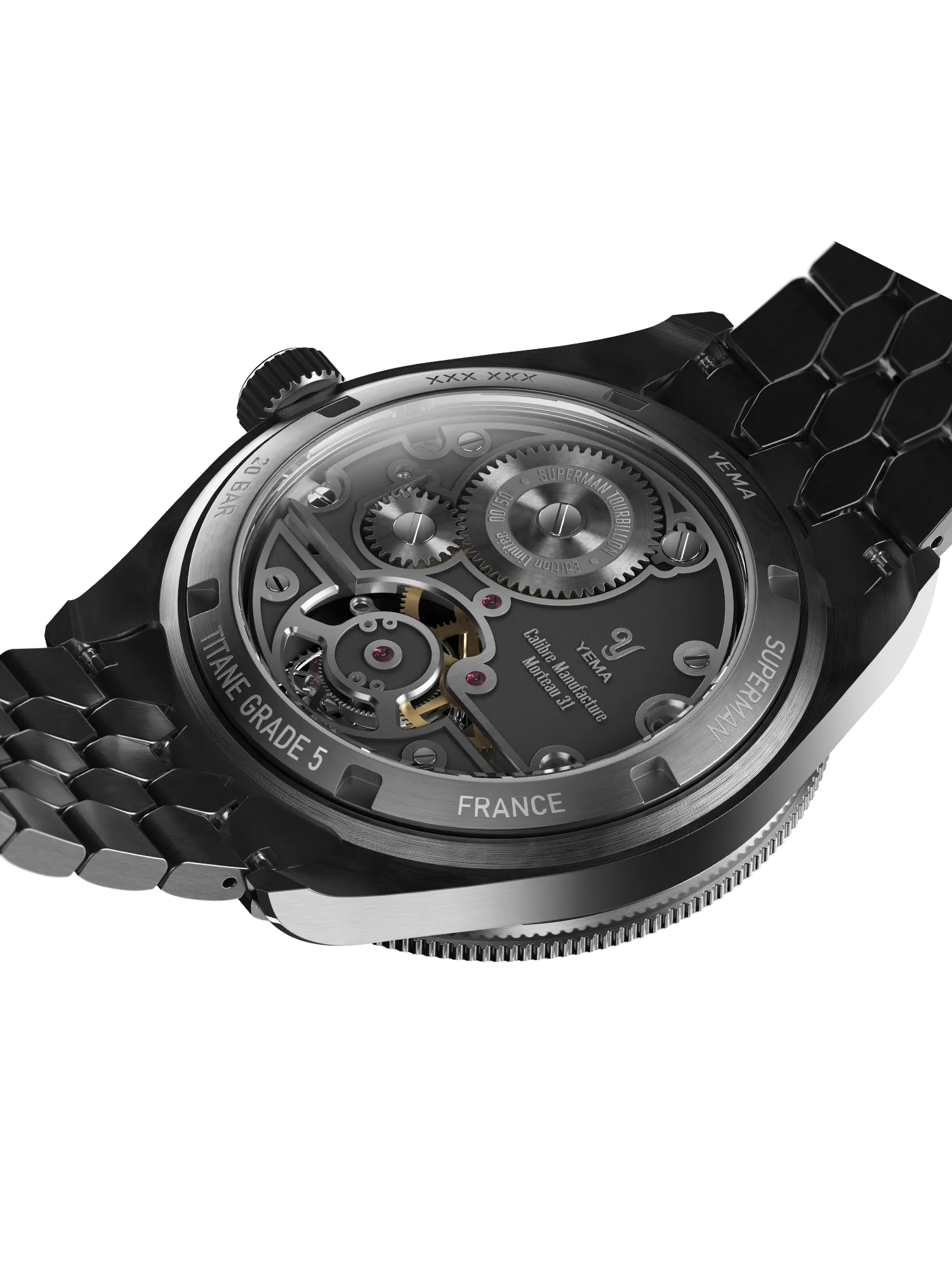 yema-superman-titanium-tourbillon-cmm-31-montre-tourbillon-dition-limit-e image 2