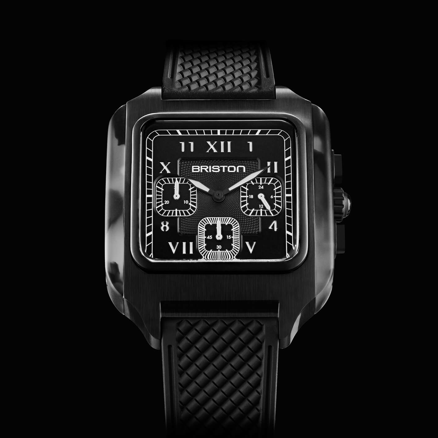 briston-streamliner-kennedy-chrono-38-5mm-alpine-hunter-noir image 2