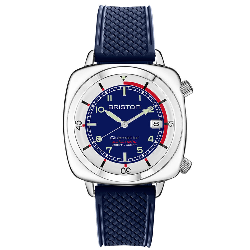 briston-clubmaster-legend-compressor-montre-automatique-42-mm-acier-bleu image 1