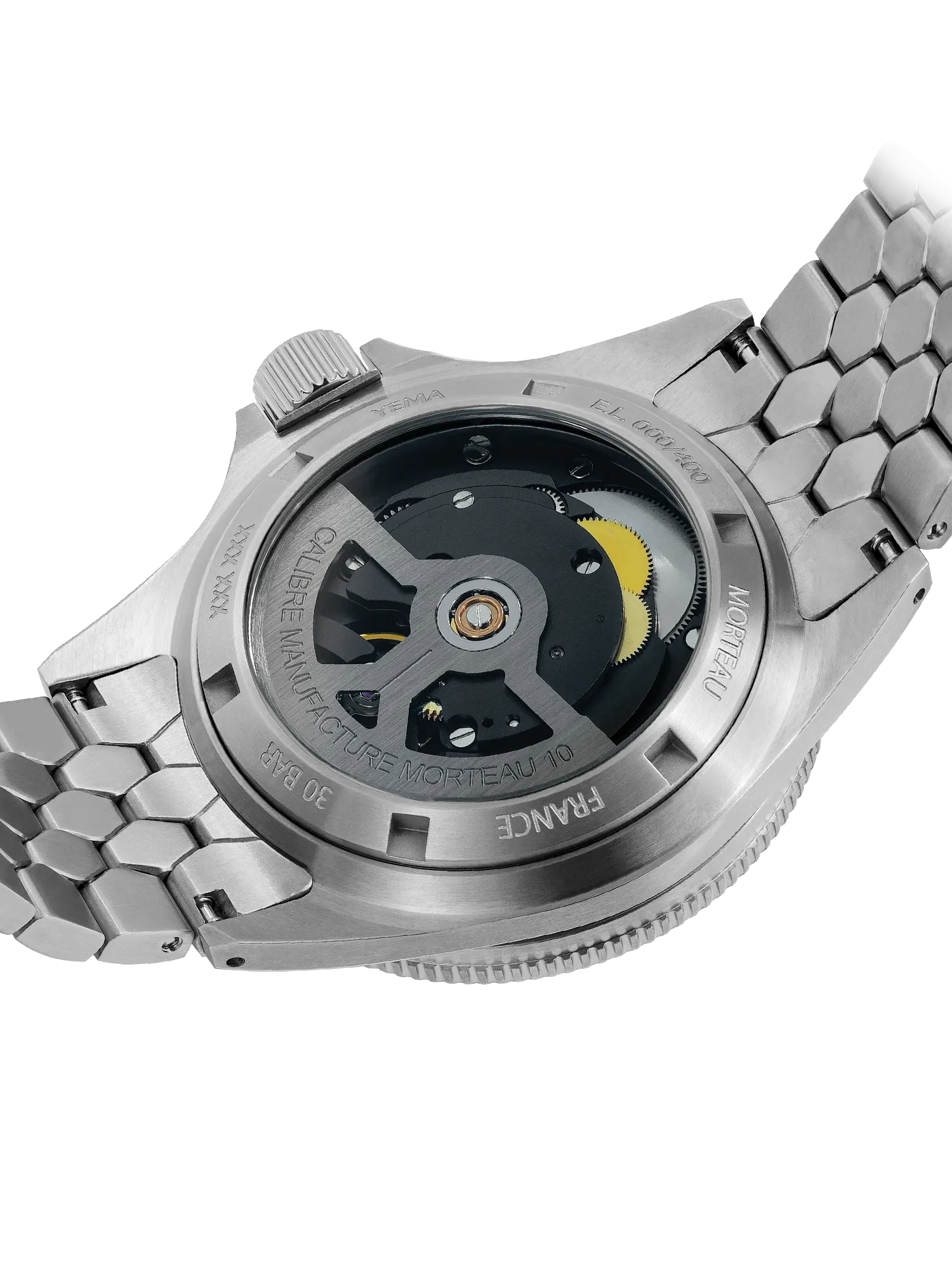 yema-superman-titanium-moontide-cmm-11-dition-limit-e-400-pi-ces-montre image 2