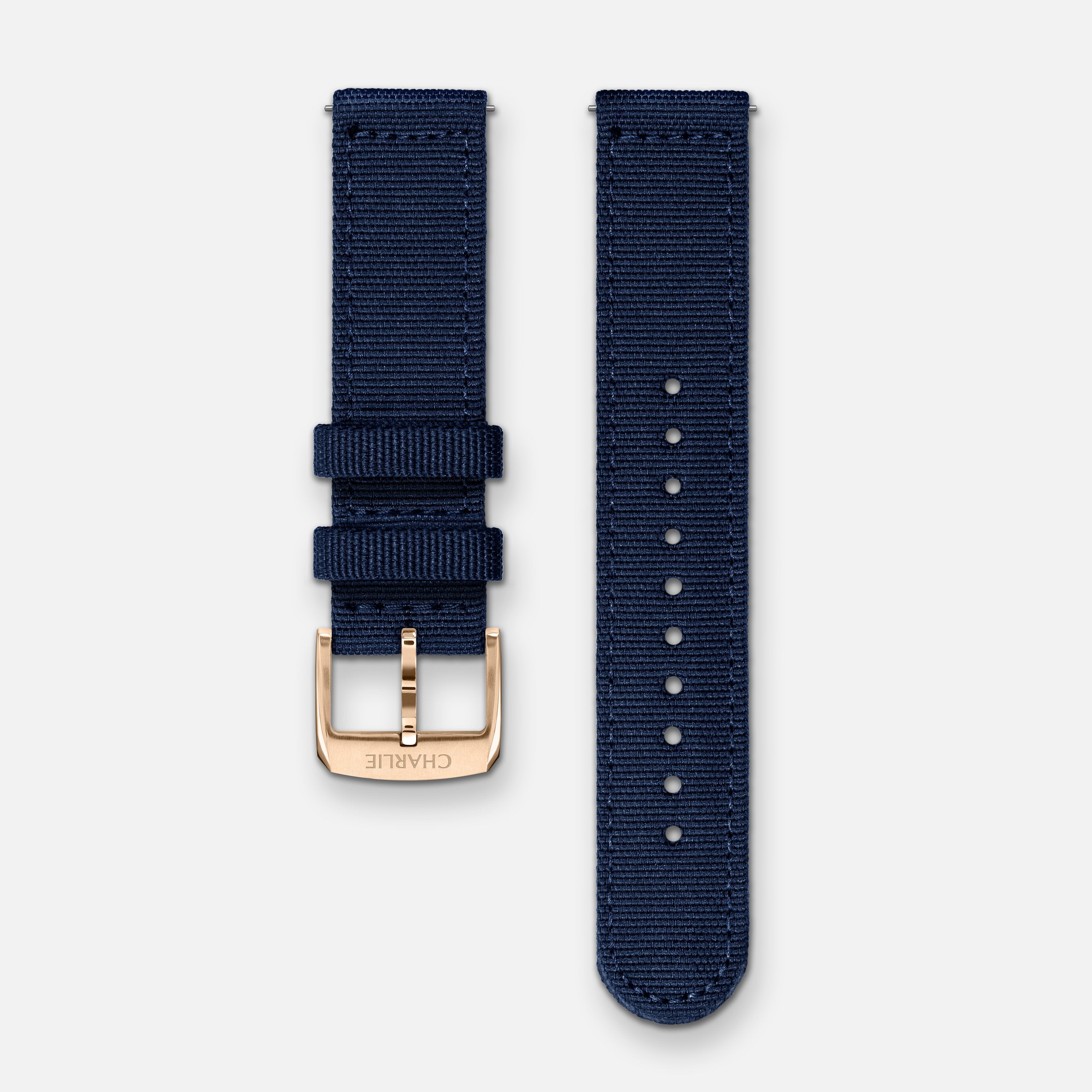 charlie-paris-bracelet-nylon-bleu-20-mm-bracelet-montre-interchangeable image 2