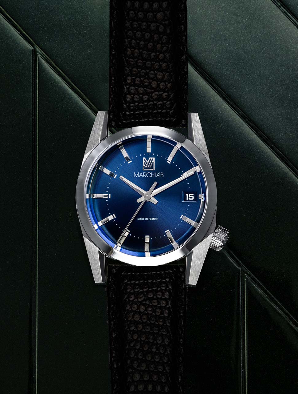 march-la-b-am69-electrique-ocean-36-mm-montre-quartz-bleu-mixte image 1