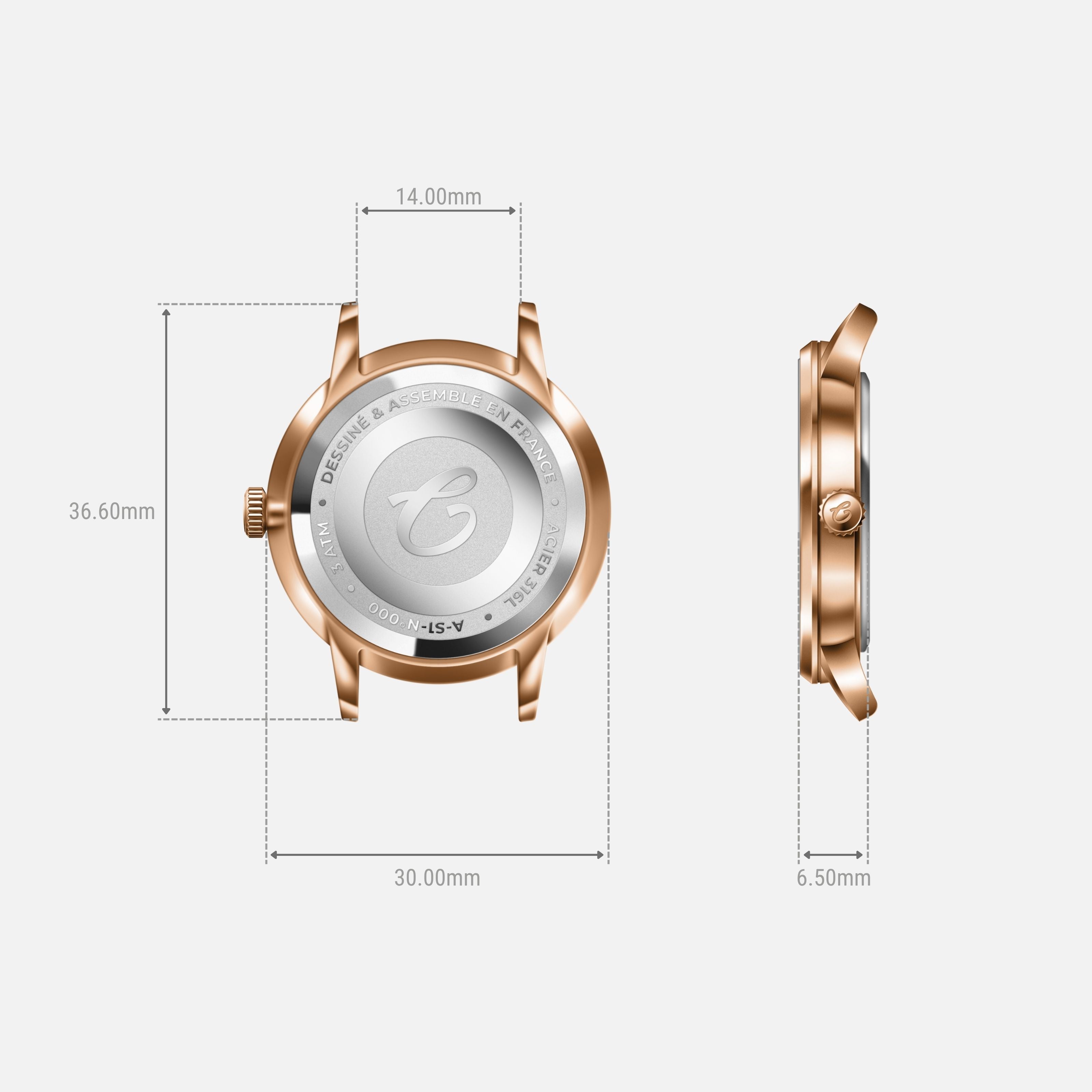 charlie-paris-sully-dor-rose-montre-femme-quartz-30-mm image 4