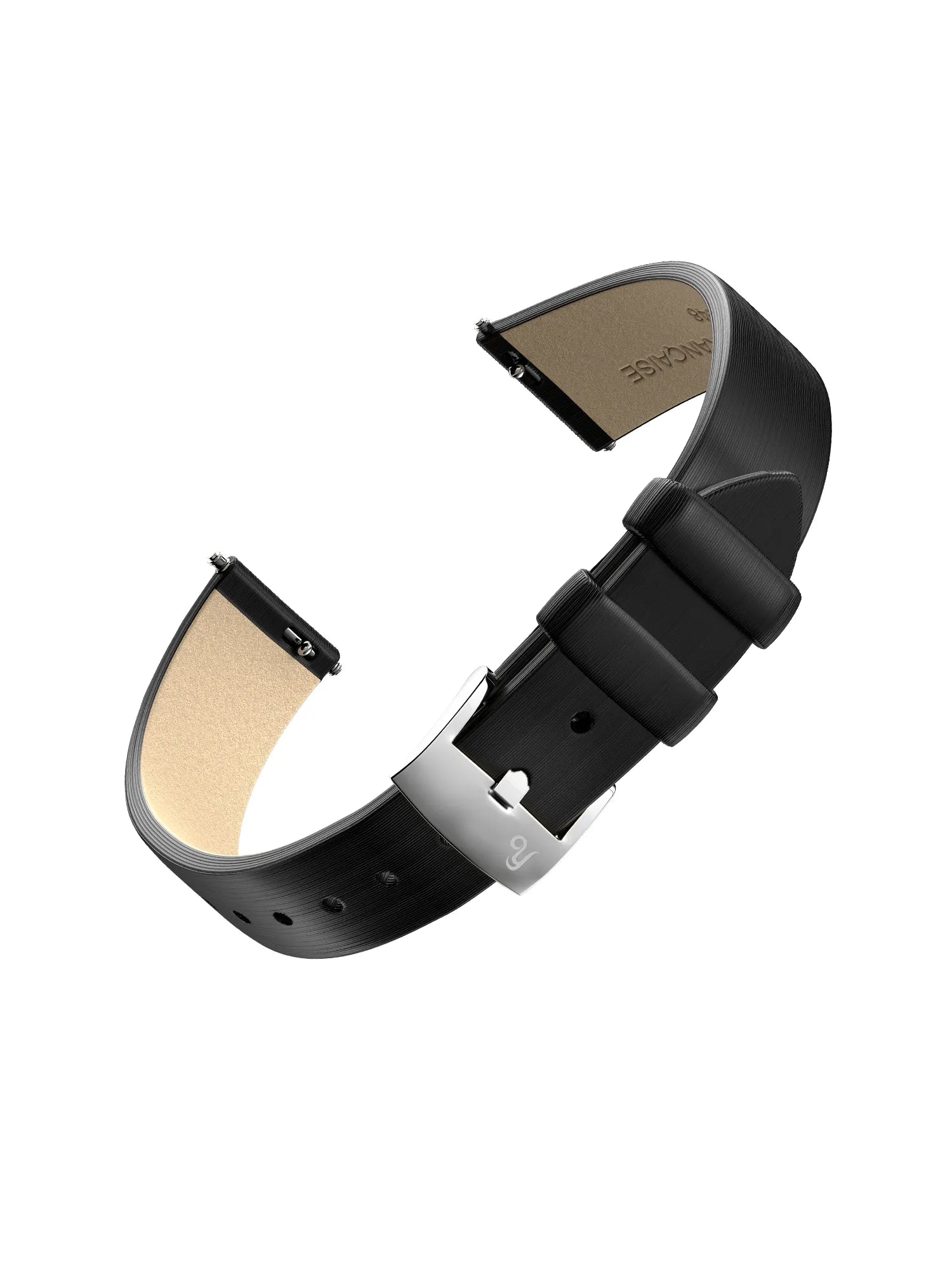 yema-bracelet-cuir-satin-bracelet-montre-compatible-superman image 2