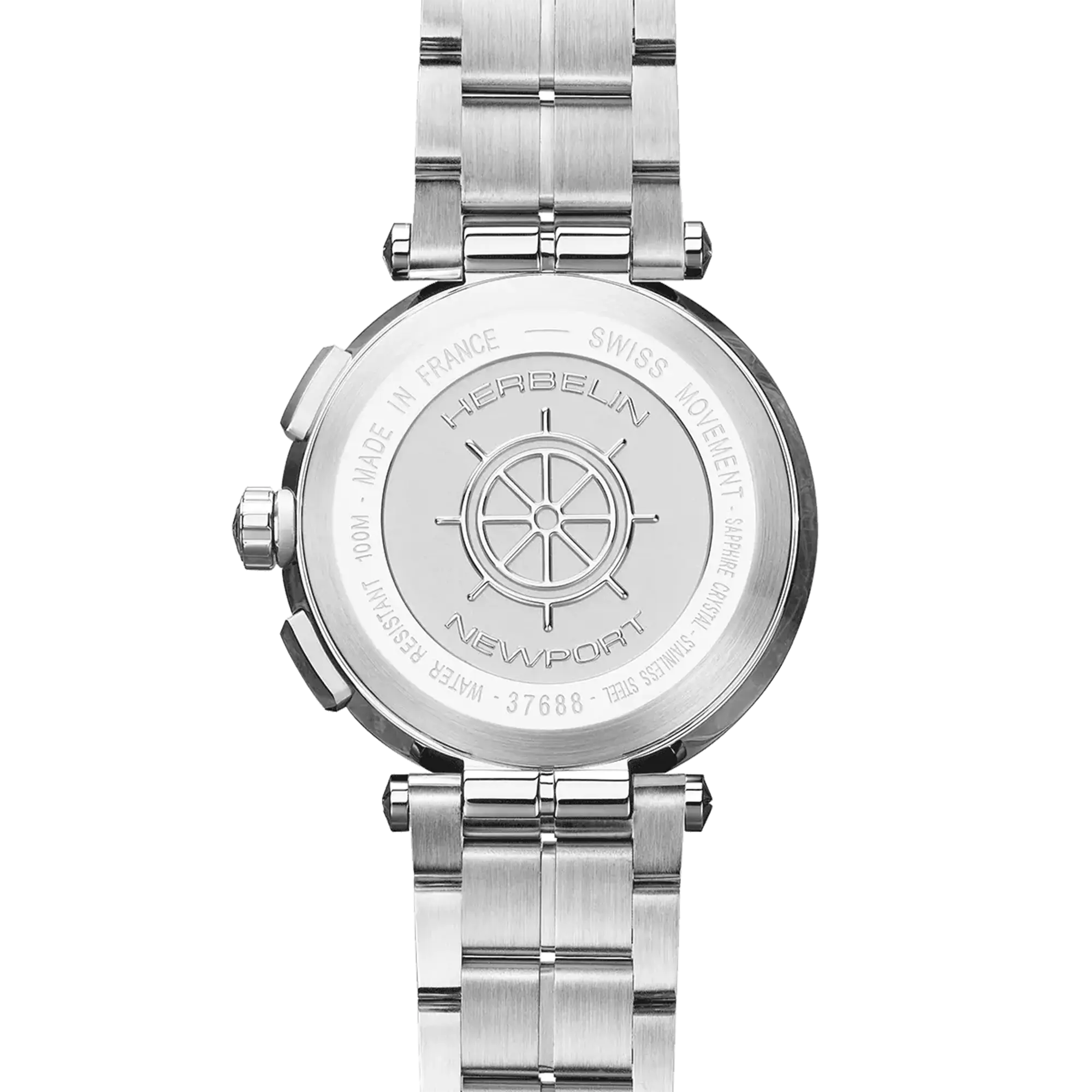herbelin-newport-chronographe-quartz-montre-homme-acier image 4