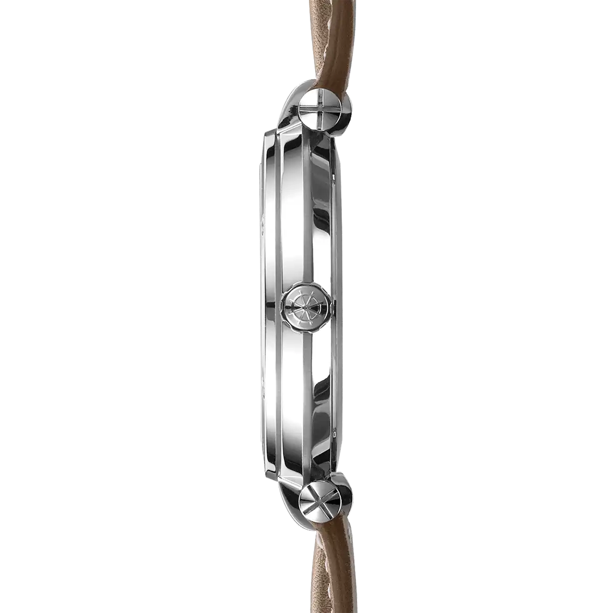 herbelin-newport-quartz-montre-homme-brun-cuir-brun image 3