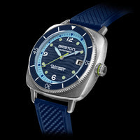 briston-clubmaster-legend-diver-ocean-automatique-40-mm-acier-bleu image 5