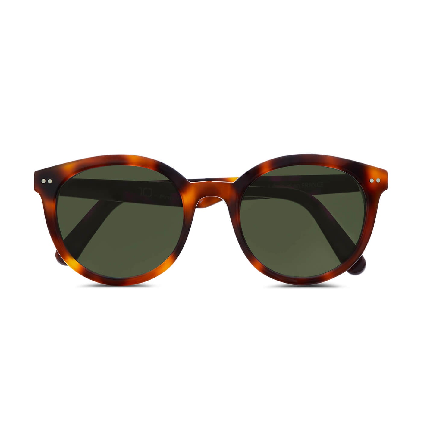 briston-lunettes-de-soleil-10-me-anniversaire-ac-tate-caille-verres-verts-cat-3 image 1